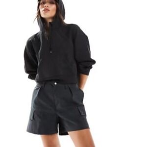 Nike Jordan Chicago Women's Cargo Shorts‎ Black Size Large